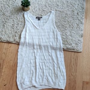 Tommy Bahama White Gauzey Tank